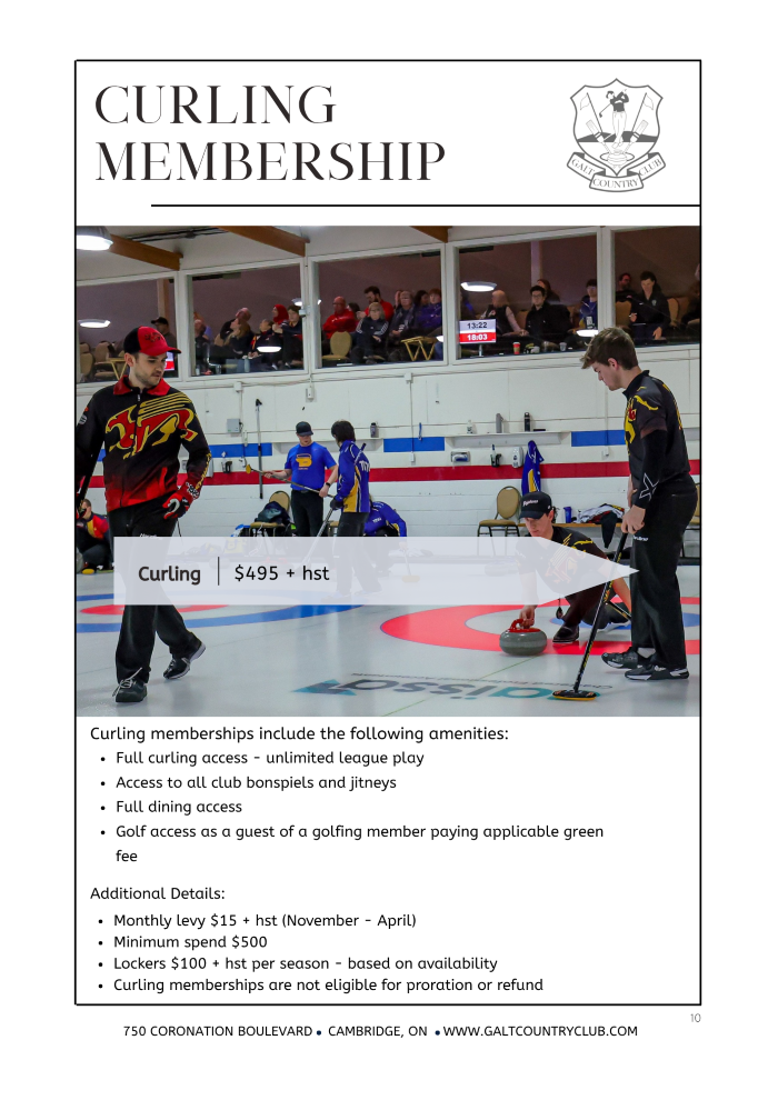 Curling Membership